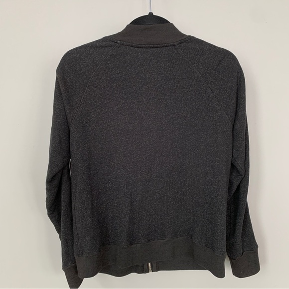 Sundry Dark Gray Jacket With Gold & White Stripes on Arm Size 2/M - Picture 7 of 8